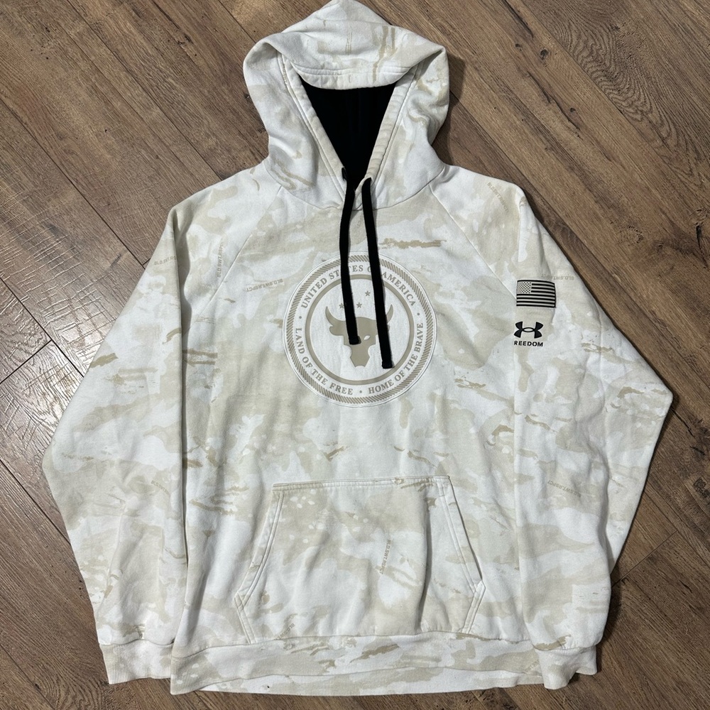 Under Armour Men's Project Rock Veterans Day Hoodie